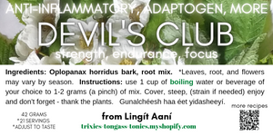 Devil's Club Adaptogen Blend 30 day Supply