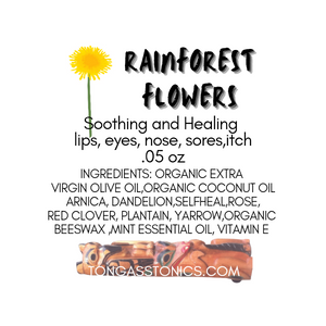 Rainforest Flowers Lip Balm