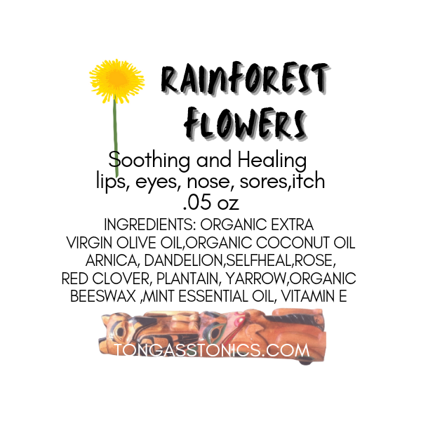 Rainforest Flowers Lip Balm